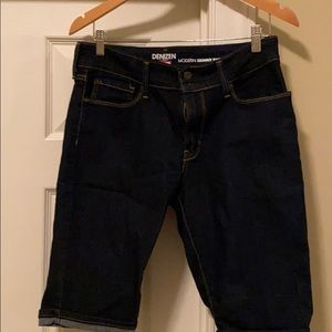 Denizen Modern Skinny Stretch Bermuda Shorts